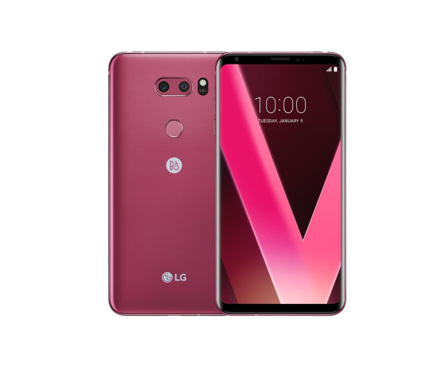 LG V30 raspberry rose - 420938 - zdjęcie